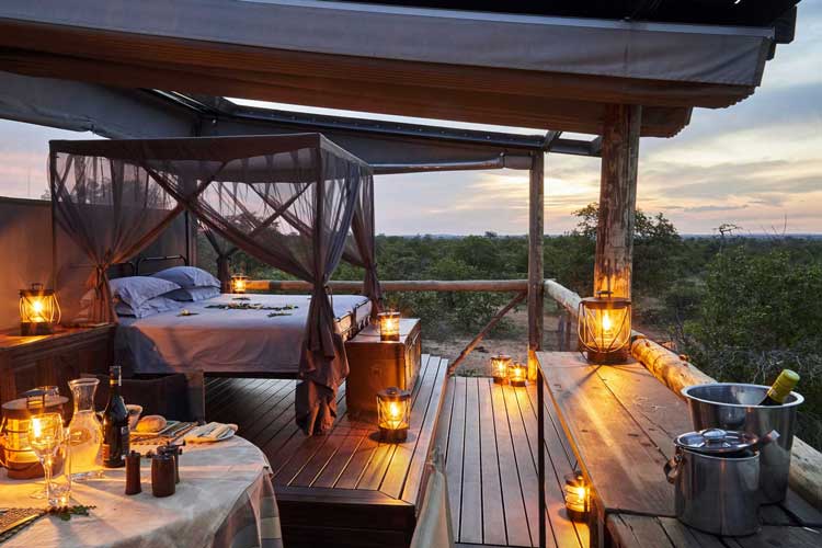 Giraffes Nest Bedroom - Geiger�s Camp